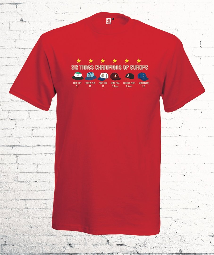 European 6 Caps  T-Shirt