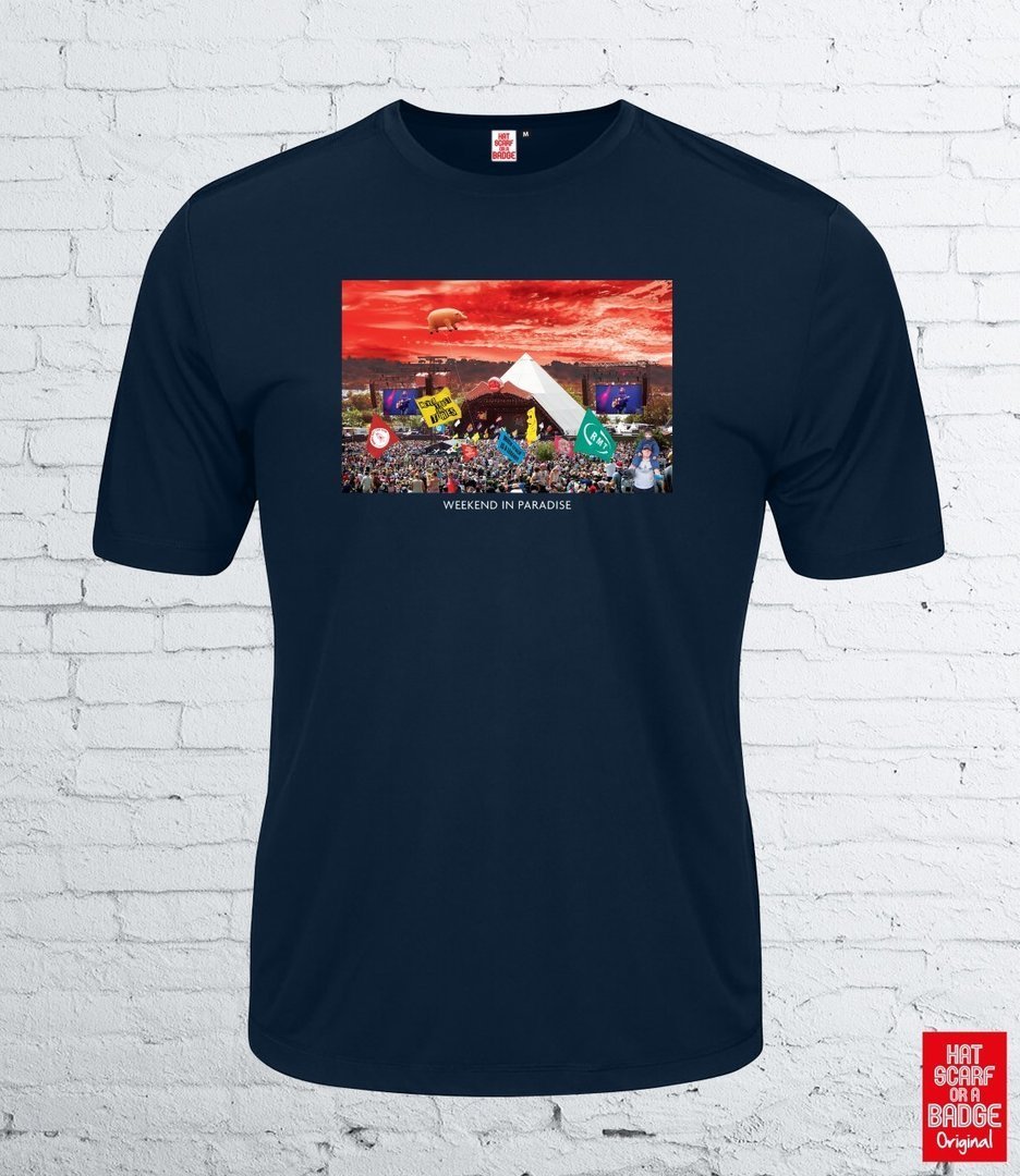 Pre-Order:Kids Glasto "Weekend in Paradise" T-Shirt FOR DELIVERY IN 7/10 DAYS