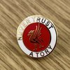 Pre-Order Never Trust a Tory Badge(Red Inner)-FOR DELIVERY IN ABOUT 3 WEEKS