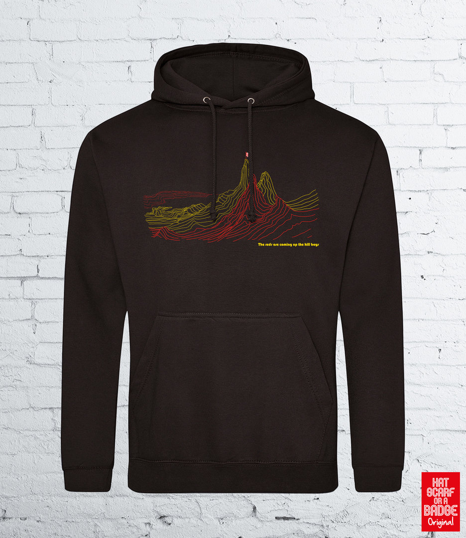 THE REDS ARE COMING UP THE HILL BOYS HOODIE