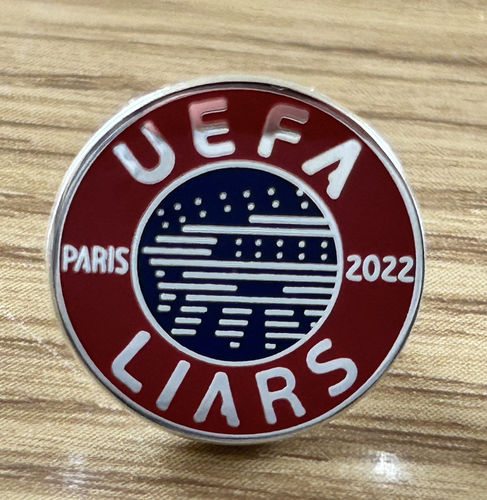 Uefa Liars pin  Badge