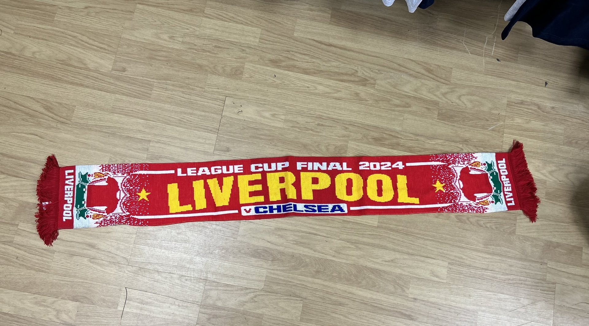 Double Sided Wembley League Cup Final Scarf