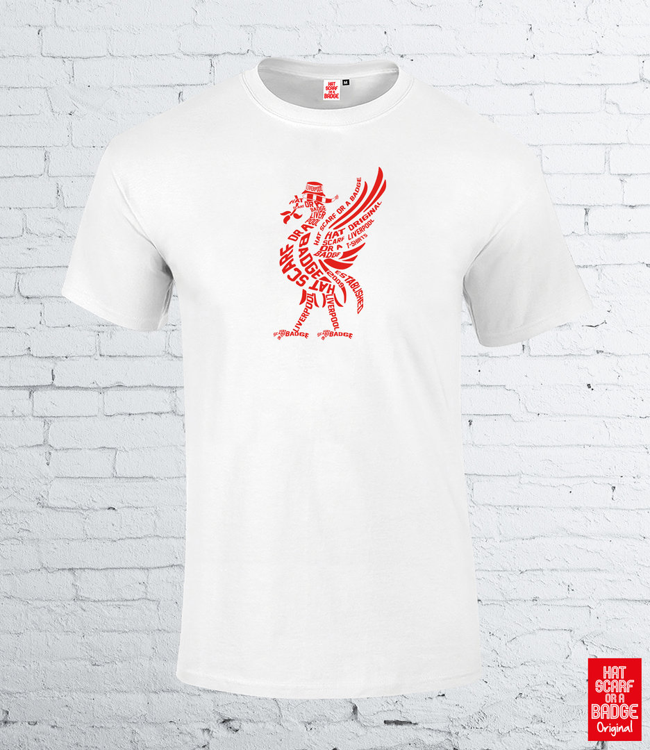 Pre-Order:Liverbird Logo T-Shirt-FOR DELIVERY IN 7/10 DAYS
